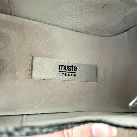 Miista London Speckled Zip Up Loafer  Shoes - Picture 5 of 5